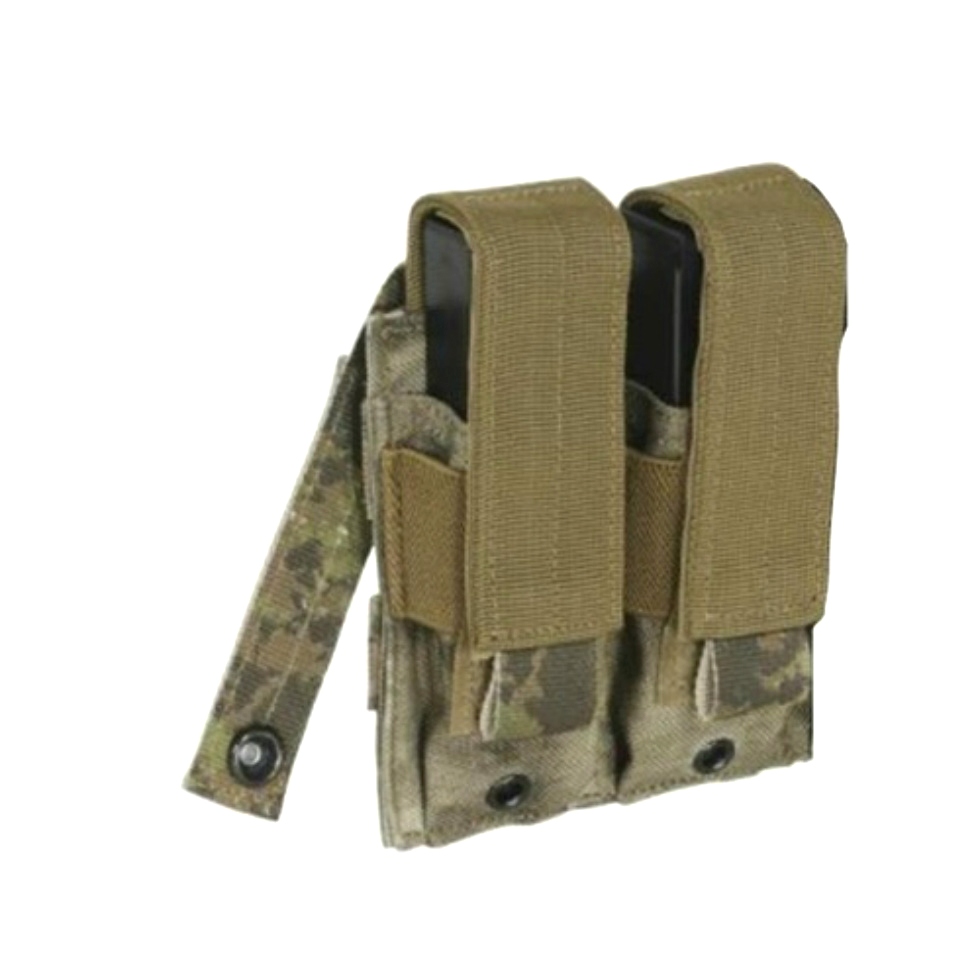 Voodoo Tactical MOLLE Double Pistol Mag Pouch AR15 Gear 