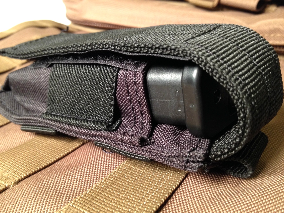 Voodoo Tactical Single Pistol Mag Pouch AR15 Gear 